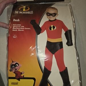 Spirit The Incredibles Dash Costume Red with Black and Yellow